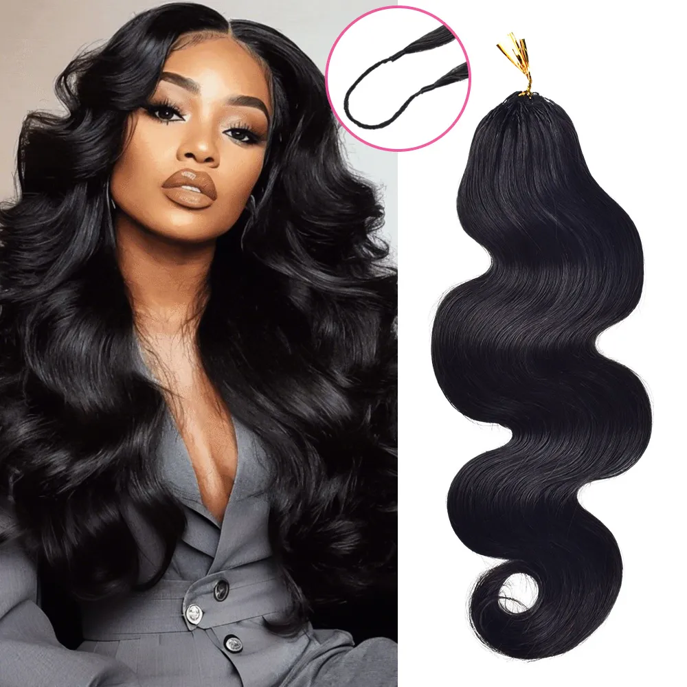 Crochet-hair-body-wave-hair1.webp Crochet Hair Body Wave Natural Color - Image 1