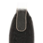Mink Hair HD Lace Closure Kinky Straight - Image 3