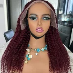 99J 13x4 Color Wig Lace Wig Curly Hair