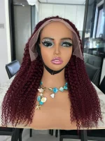 99J 13x4 Color Wig Lace Wig Curly Hair