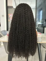 200% Density HD Lace Wig Kinky Curly - Image 2