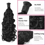 Bulk Hair Water Wave Natural Black - Image 2