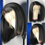 Bob Wig HD Lace Wig Straight Hair - Image 4
