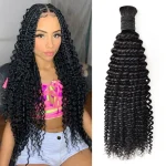 Bulk Hair Kinky Curly Hair Natural Black