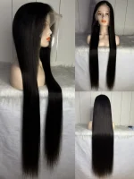 200% Density HD Lace Wig Straight Hair - Image 2