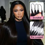 Crochet Hair Deep Wave Natural Color - Image 3
